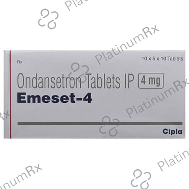 Emeset 4mg Tablet 10s