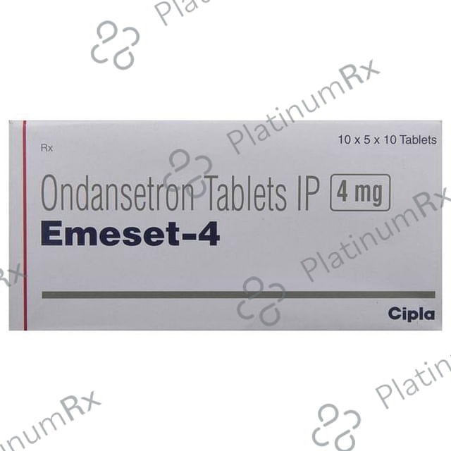 Emeset 4mg Tablet 10s