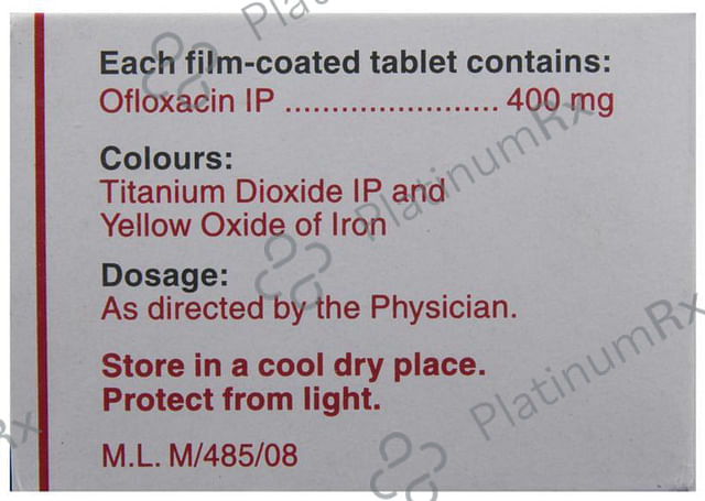 Oflox 400mg Tablet 10s