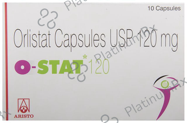 O Stat 120mg Capsule 10s