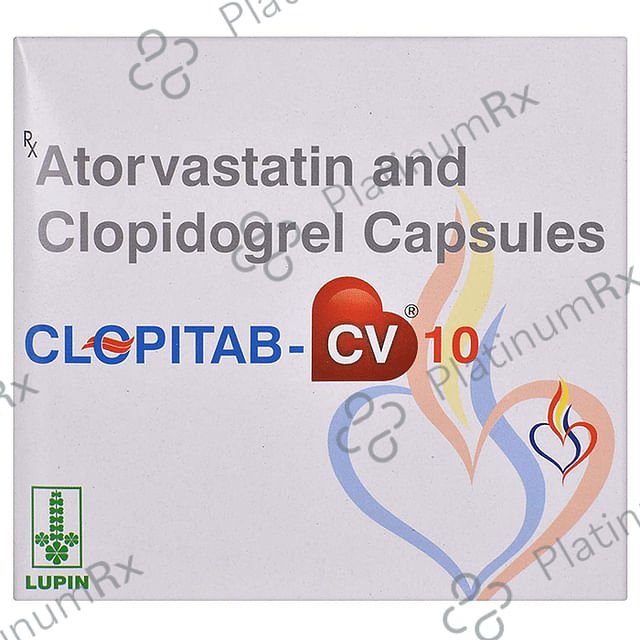 Clopitab CV 10/75mg Capsule 15s