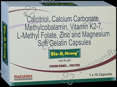 Bio D3 Strong Soft Gelatin Capsule 10s