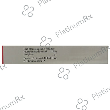 Ixarola 20mg Tablet 14s
