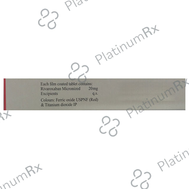 Ixarola 20mg Tablet 14s
