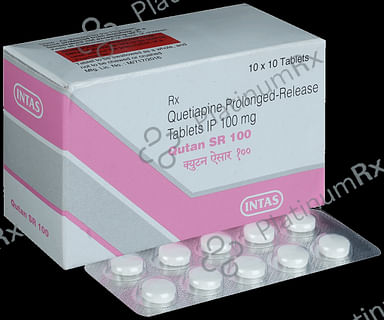Qutan 100mg Tablet PR 10s