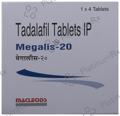 Megalis 20mg Tablet 4s