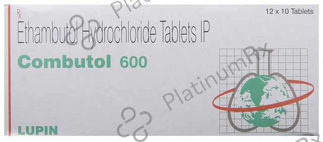 Combutol 600 Tablet