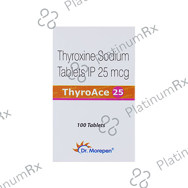 ThiroAce 25mcg Tablet 100s