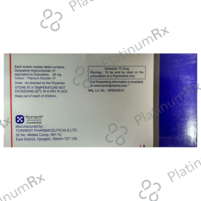 Symbal 20mg Tablet 10s