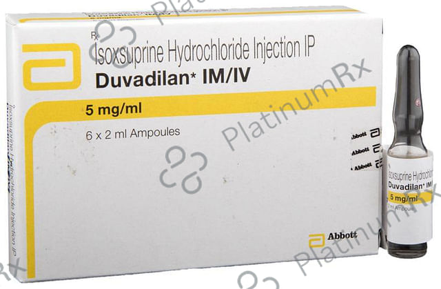 Duvadilan IM/IV 5mg Injection 6s