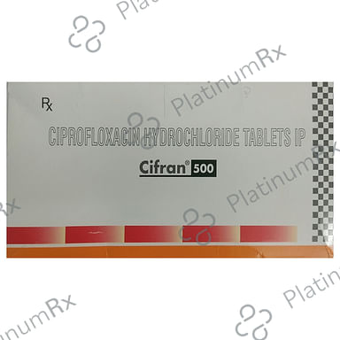 Cifran 500mg Tablet 10s