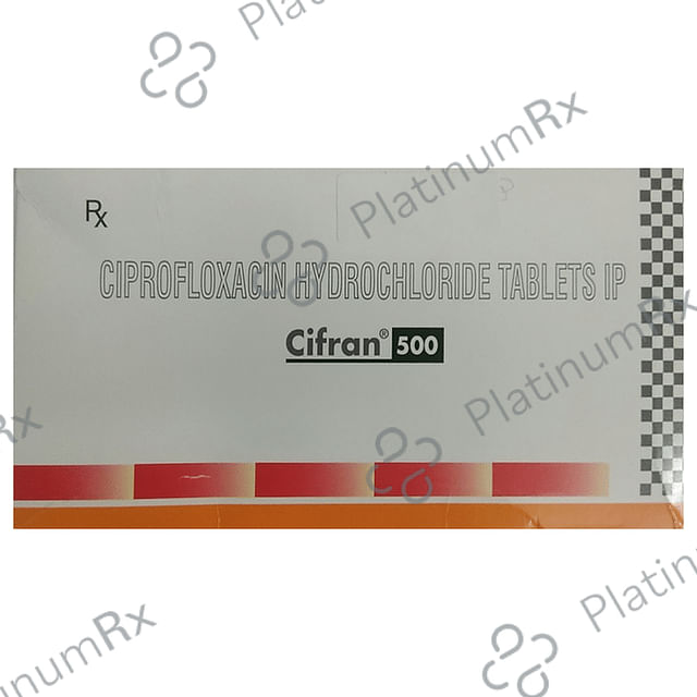 Cifran 500mg Tablet 10s