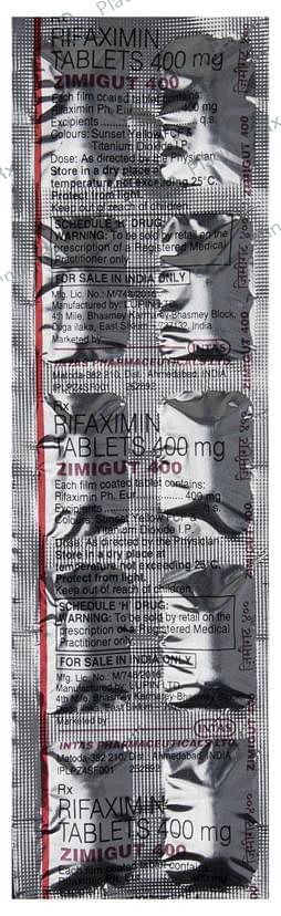 Zimigut 400mg Tablet 10s