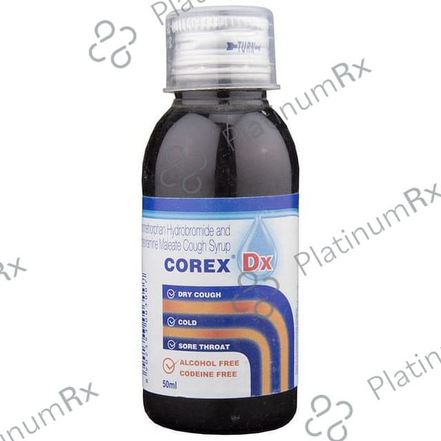 Corex DX 4/10mg Syrup 100ml