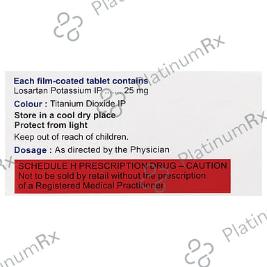 Cosart 25mg Tablet 10s