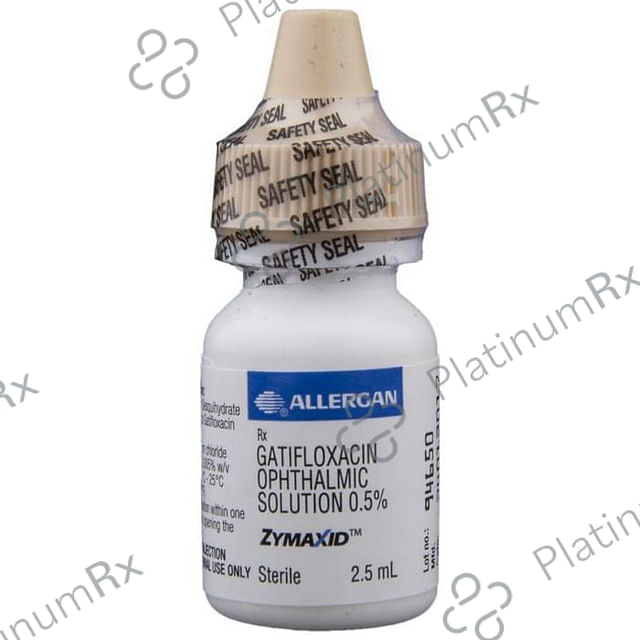 Zymaxid 0.5% Ophthalmic Solution 1s