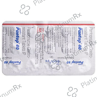 Pantop 40mg Tablet 15s