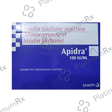 Apidra (100 IU/ml) (1*3ml Refill Cartridge / Injection)