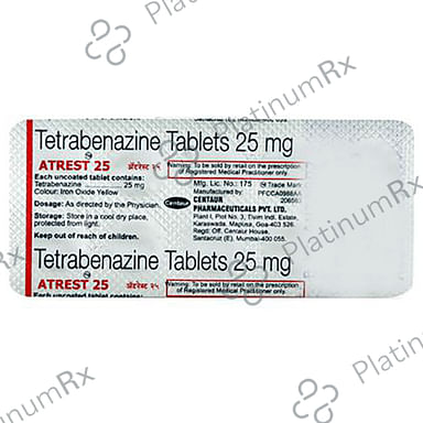 Atrest 25mg Tablet 10s
