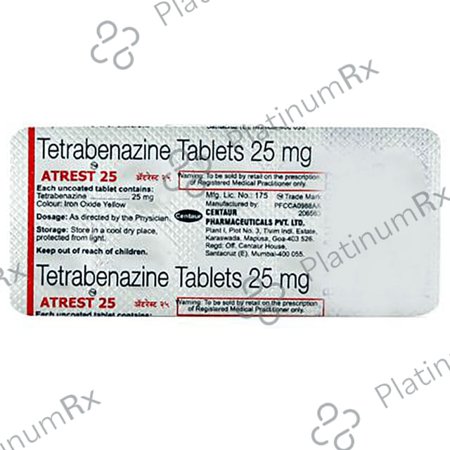 Atrest 25mg Tablet 10s
