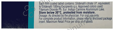 Viagra 100mg Tablet 4s