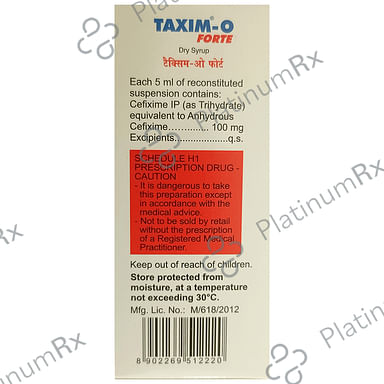 Taxim O Forte Dry Syrup 60ml