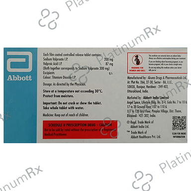 Epilex Chrono 300 Eazy Glide Tablet CR 15s