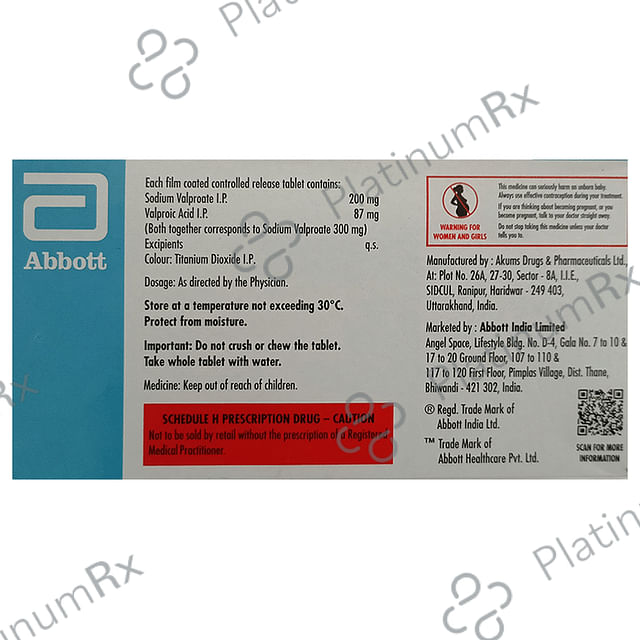 Epilex Chrono 300 Eazy Glide Tablet CR 15s