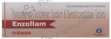 Enzoflam 50/325/15mg Tablet 10s