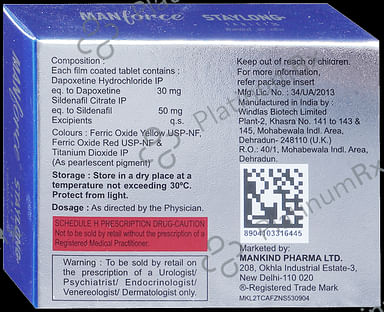 Manforce Staylong Tablet