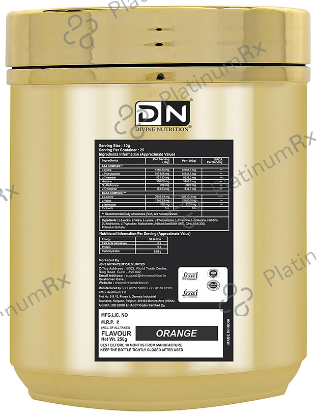 Divine Nutrition EAA Gold Series Powder Wild Berry