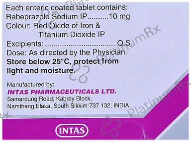 Rabium 10mg Tablet 10s