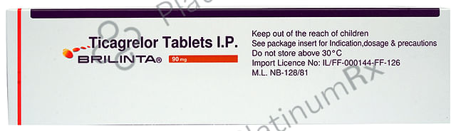 Brilinta 90mg Tablet 14s