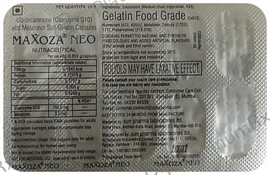 Maxoza Neo 10/3mg Capsule 10s