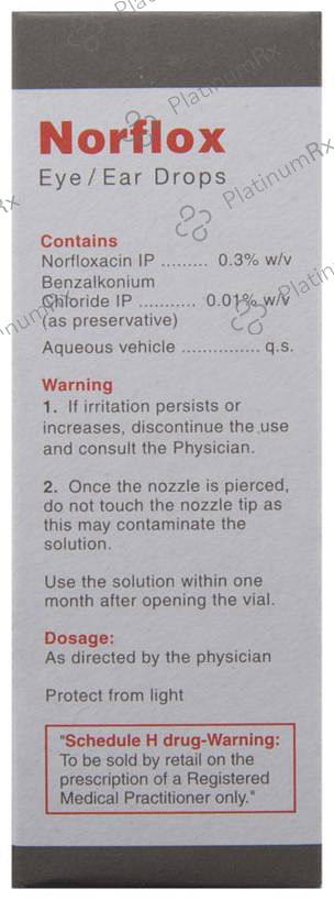 Norflox 0.3% Eye/Ear Drop 10ml