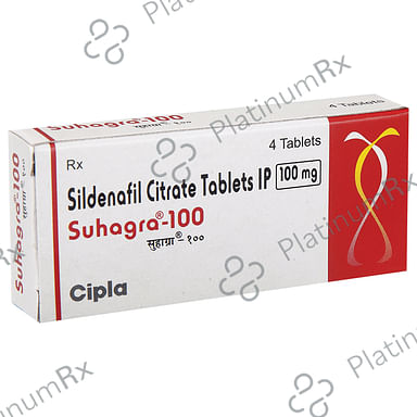 Suhagra 100mg Tablet 4s