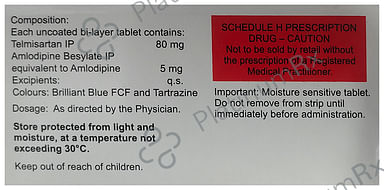 Telvas AM 5/80mg Tablet 15s