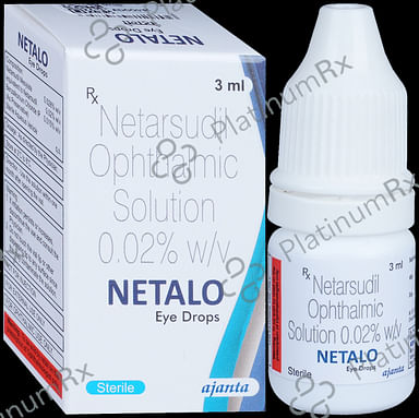 Netalo 0.02% Ophthalmic Solution 3ml