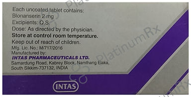 Blonitas 2mg Tablet 10s