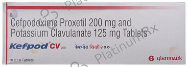 Kefpod CV 200/125mg Tablet 10s