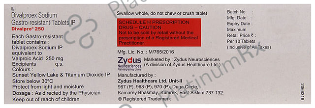 Divalpro 250mg Tablet 10s
