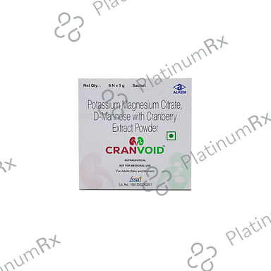 Cranvoid Sachets 5gm