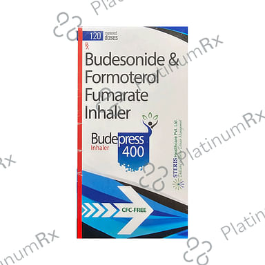 Budepress 6/400mcg Inhaler 120MDI
