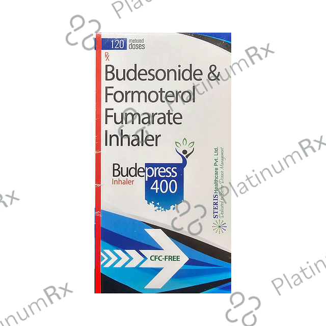 Budepress 6/400mcg Inhaler 120MDI