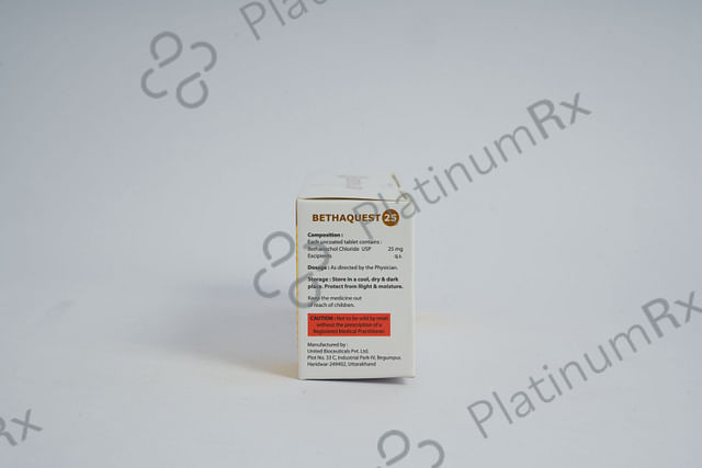 Bethaquest 25mg Tablet 10s