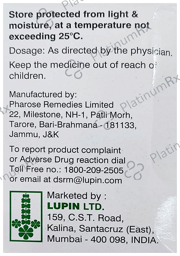 Rablet D 30/20mg Capsule SR 15s