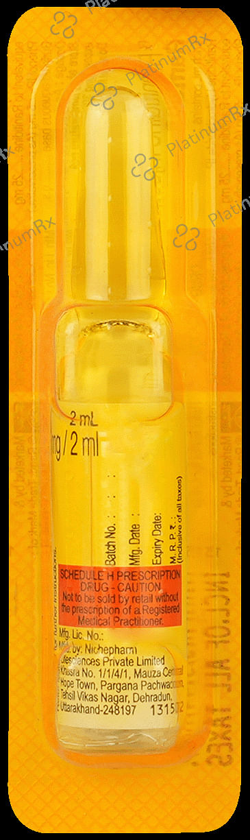 Rantac Injection 2ml 1 Injection