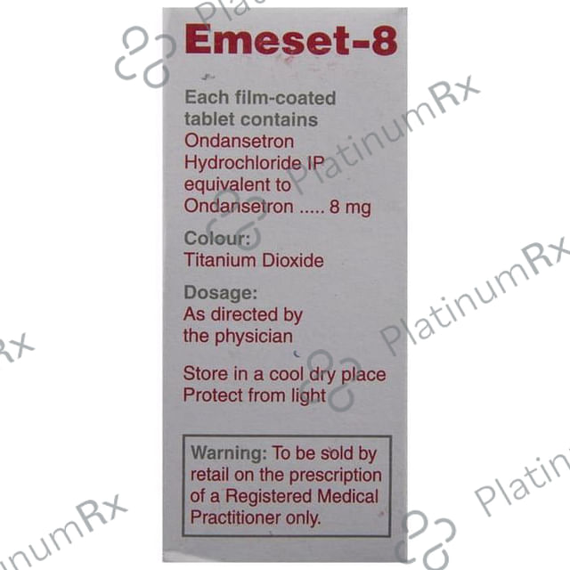 Emeset 8mg Tablet 10s