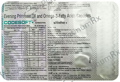 Codesoft Plus Capsule 10s