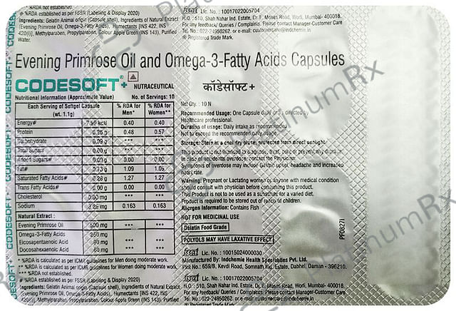 Codesoft Plus Capsule 10s